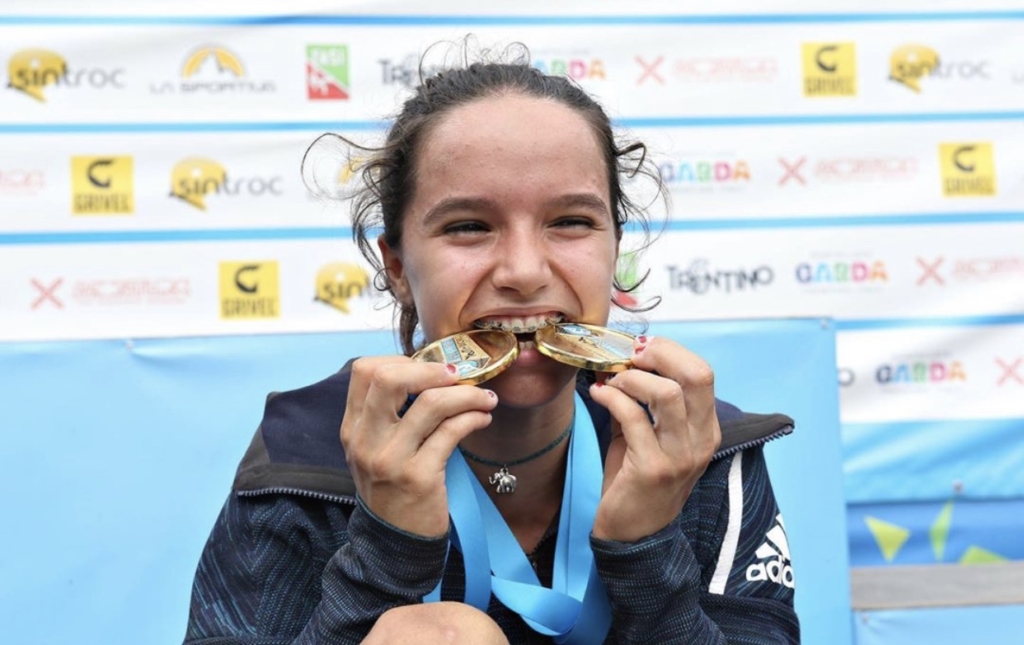 Oriane Bertone - Championne du monde jeune 2019 -Team Vertical'Art- Equipe de France