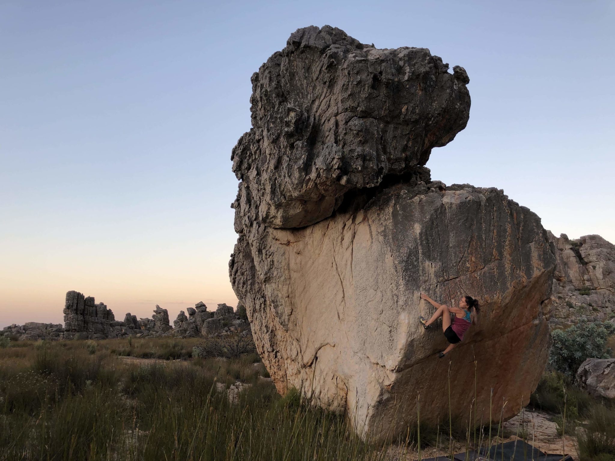 Rockland Oriane Bertone- Team Vertical'Art- espoir equipe de France - Afrique- Afrique du Sud