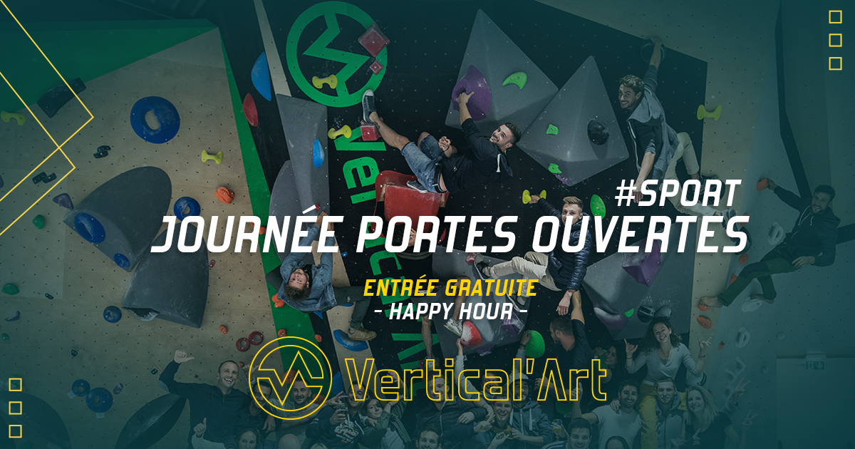 journée Portes ouvertes dans l'ensemble des Vertical’Art - Paris Pigalle - Saint-Quentin-En-Yvelines-en-yvelines - Nantes - Lyon - Lille - Toulon - Rungis - entrée gratuite - salle d'escalade - restaurant et bar