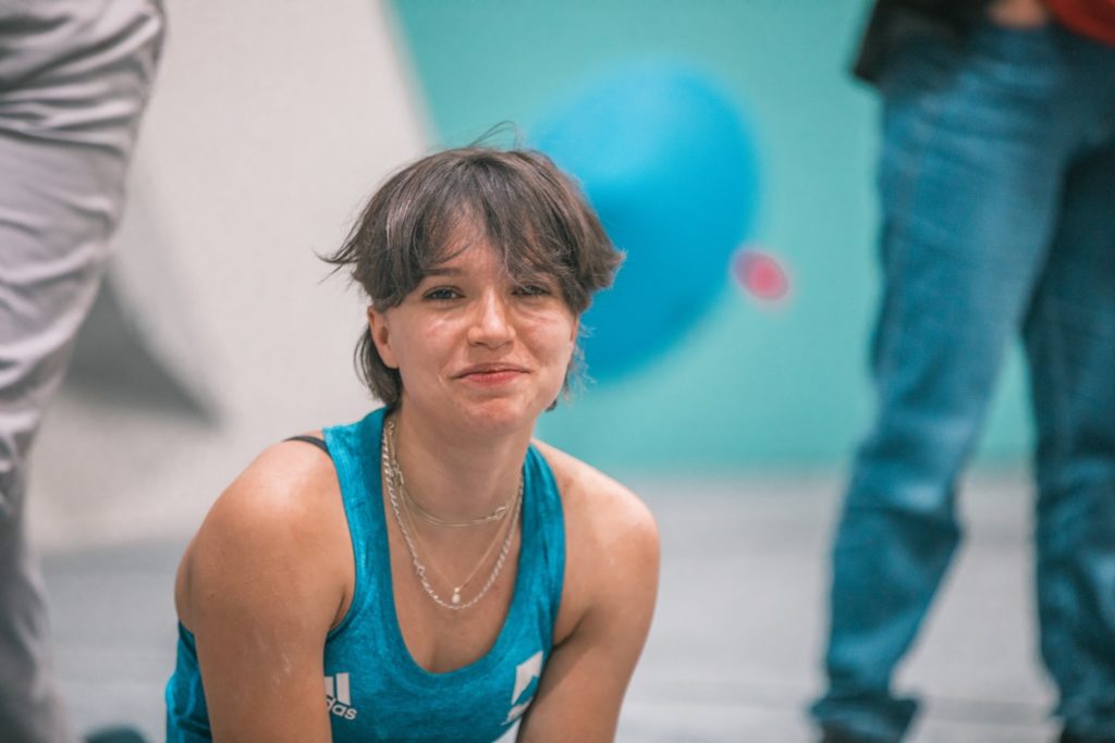 Oriane Bertone défendra les couleurs des Bleues lors de la coupe du monde de bloc seniors de Meiringen