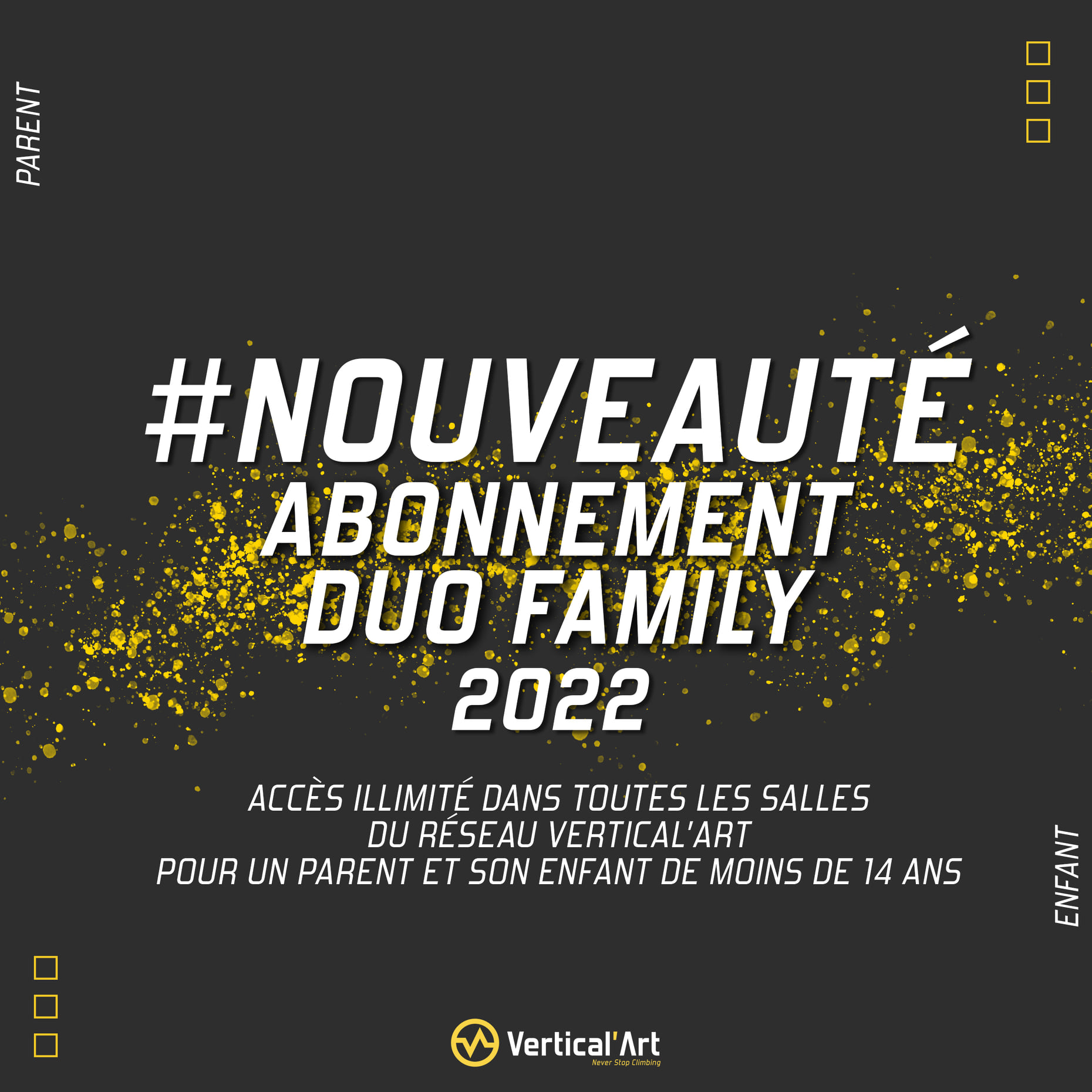 nouvel abonnement 2022 : le duo family, pour un parent et un enfant de moins de 14 ans