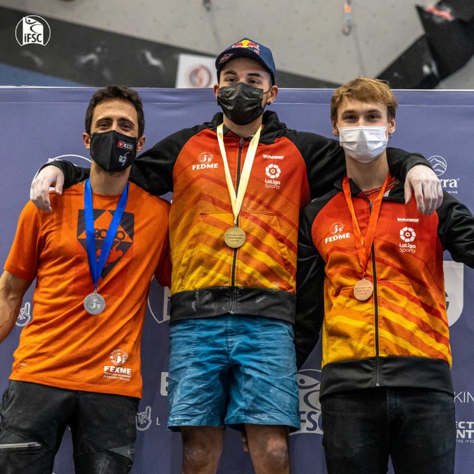 Le format olympique des jo 2024 testé en avant-première à Barcelone, dans la salle d'escalade de la légende Chris Sharma (crédits photos : IFSC)