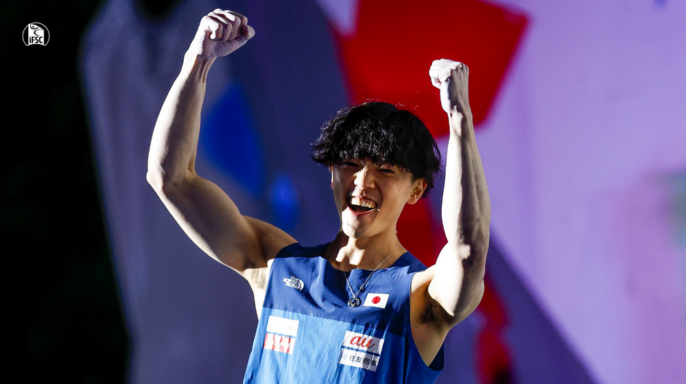 Kokoro Fujii s'impose sur le fil à Séoul, devançant d'un essai son compatriote Tomoa Narasaki, triplé japonais sur le podium masculin, Paul Jenft quatrième