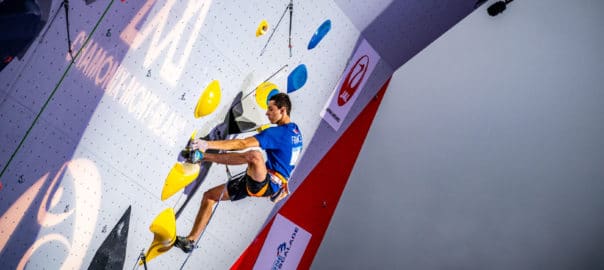 Paul Jenft en coupe du monde de difficulté à Chamonix