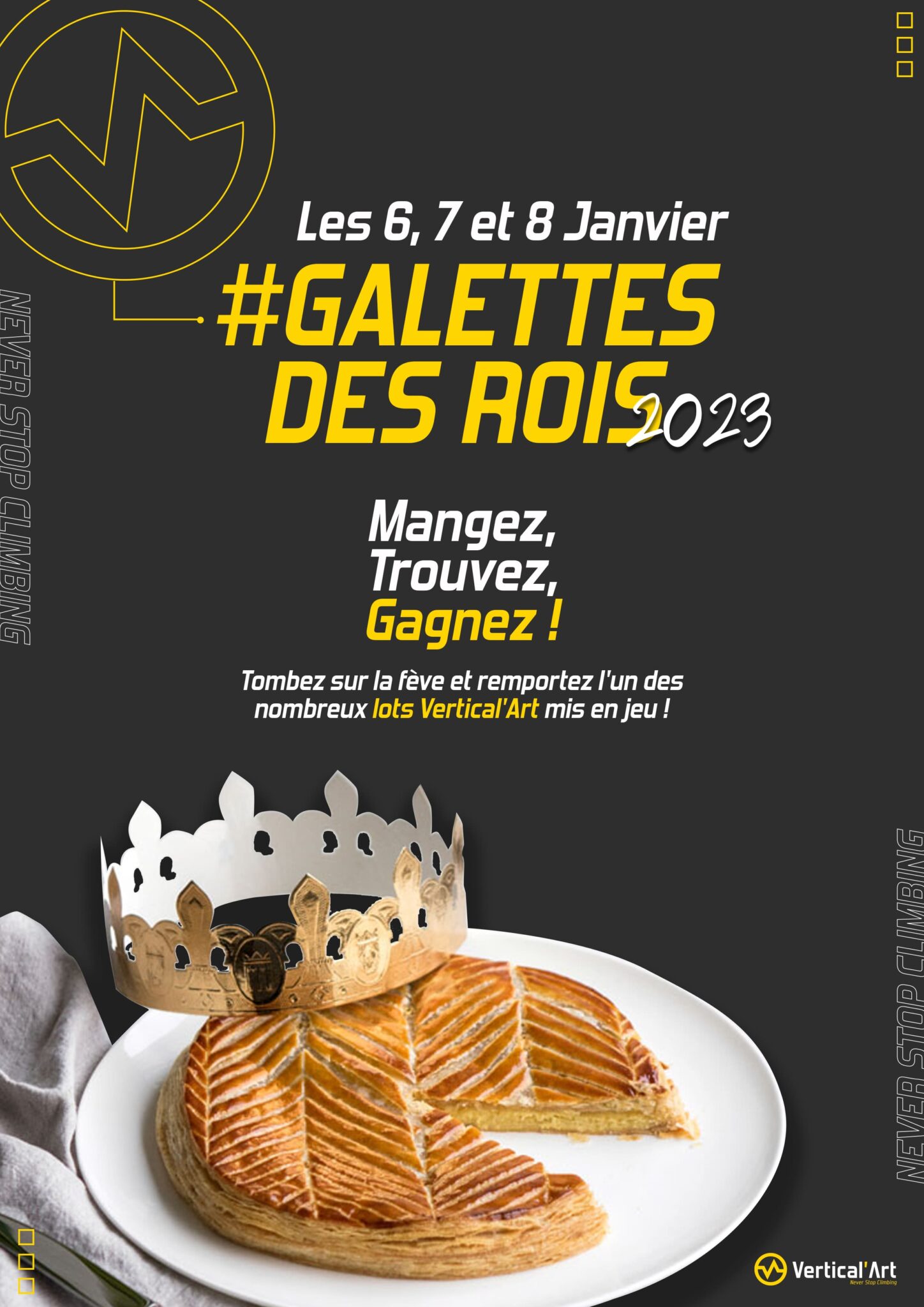 Galette des rois A4 6,7 et 8 janvier 2023